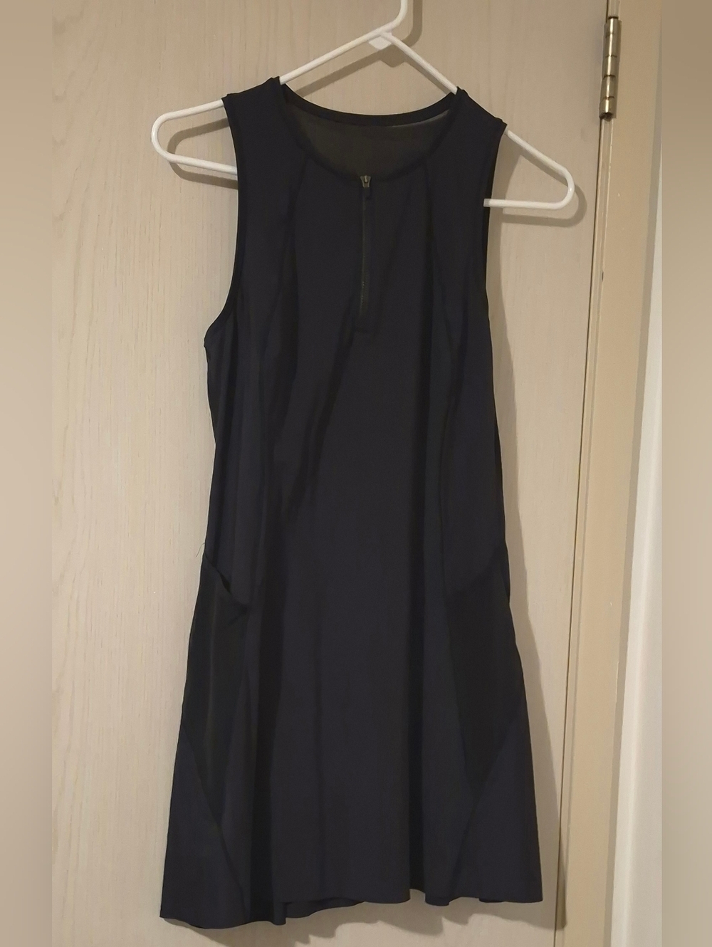 Athleta Match Point Dress Black (S) - Picture 2 of 5